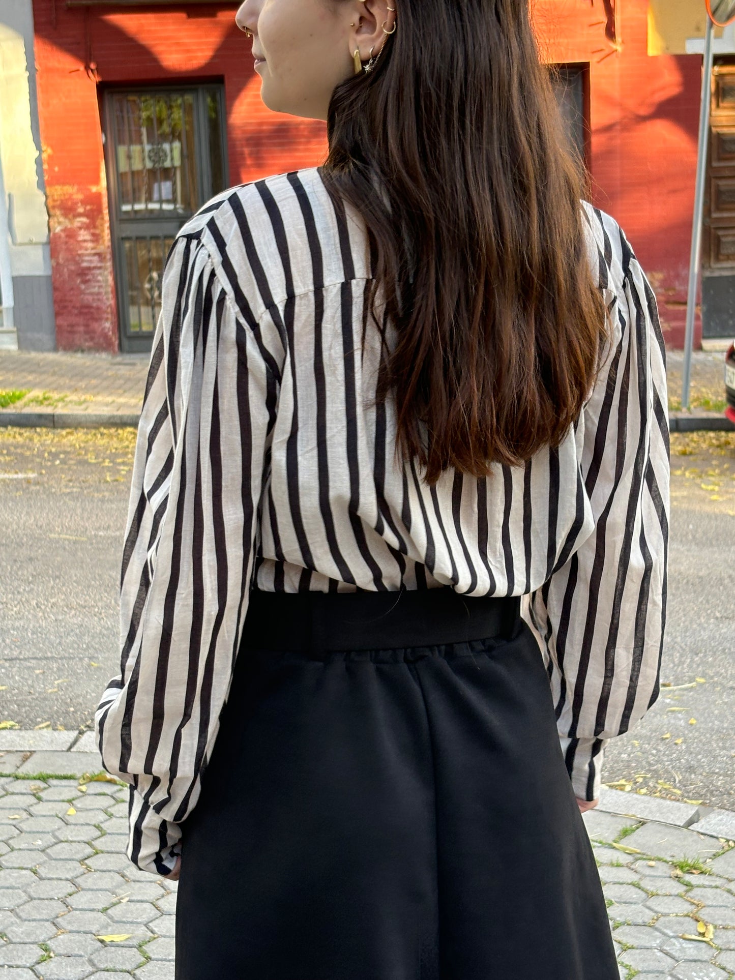 Blusa stripes lazo